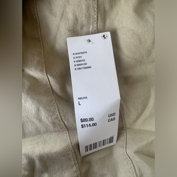 UO Chandler linen strappy back jumpsuit - Picture 7 of 8